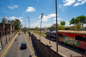 Old Central train Station of Rosario City