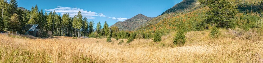 Panorama Landschaftsfoto von der Natur in Österreich