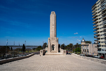 Obraz premium The historic flag monument in the city of Rosario, Argentina