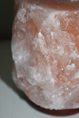 Salt Lamp crystals and boho decor