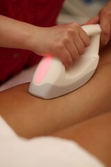 Skin firmness treatment at the beauty salon