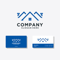 home logo and business card designs