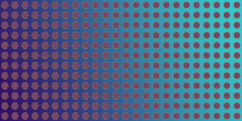 Color background with patterns of human rotavirus capsid, medical theme, gradient