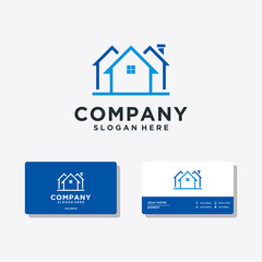 home logo and business card designs