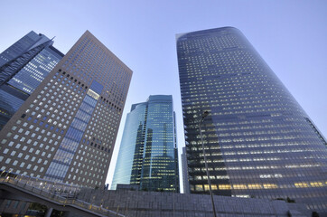 Obraz premium ビジネス街