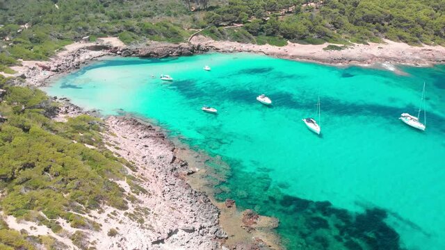 Cala Agulla sand beach Spain, Mallorca, Cala Rajada