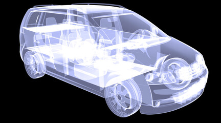 X-ray concept car