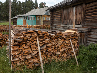 Syargilakhta village in Karelia Republic, Russia