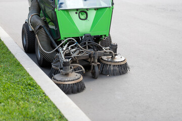 street cleaning machine