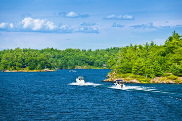 Boats on Georgian Bay