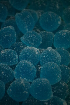 blue candy texture