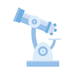 chemistry microscope icon vector design