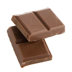 Gardinen Closeup detail of chocolate parts © Yay Images