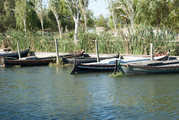 Embarcadero de la Albufera de Valencia