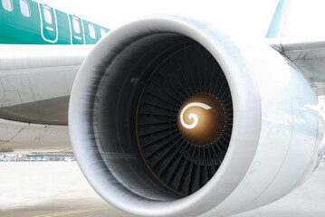 Jet engine intake turbine