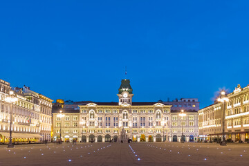 City Hall, Palazzo del Municipio, Trieste, Italy.
