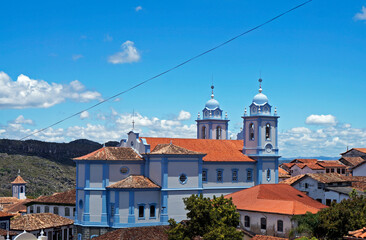 St. Anthony Cathedral, Diamantina, Minas Gerais, Brazil