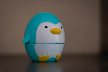 reloj temporizador de cocina con forma de pinguino de juguete
