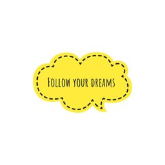 Dream/Dreams Word Illustration