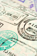 Passport background