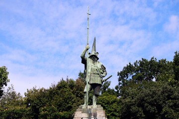 加藤清正の銅像