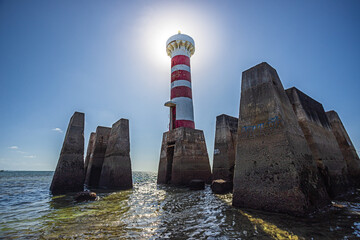 lighthouse on the beach