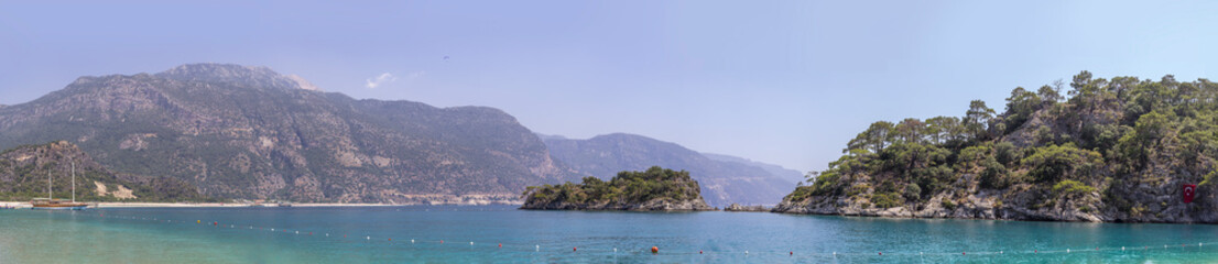 Exotic relaxing beach