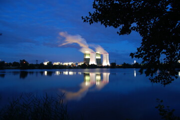 industry at night