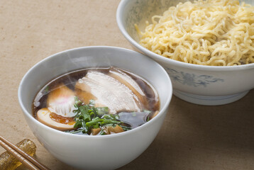 醤油つけ麺