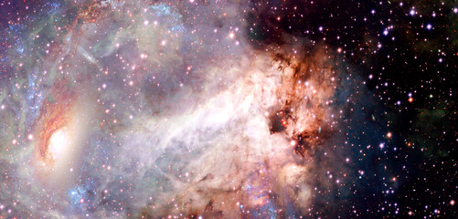 Obraz na płótnie Canvas Outer space. Elements of this image furnished by NASA