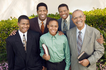 Churchgoing Family