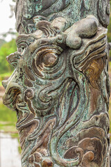 Vietnam, Hué, Tombe van Minh Mang.Lăng Minh Mạng (Hiếu Lăng)