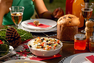 Arroz com uvas passas