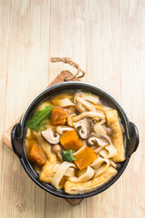 冬の味覚　ほうとう鍋