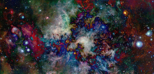 Outer space. Elements of this image furnished by NASA