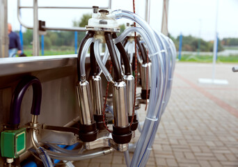 Milking machine elements, milking equipment