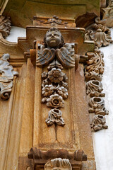 Baroque church ornaments, Ouro Preto, Brazil