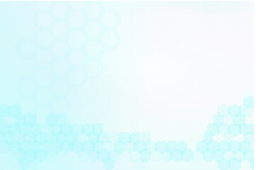 Medical Banner. With polygonal shapes, technology background, blue color, and science wallpaper template. Healthy and medical vector illustration. Molecules shape.