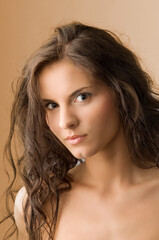 Naklejka premium just a portrait