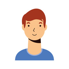 young man male avatar character