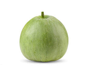 apple melon on white background