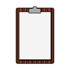 clipboard checklist branding isolated icon