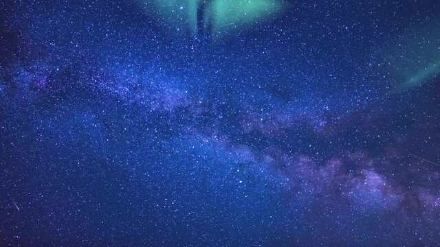 Aurora Aquarids Meteor Shower Milky Way Galaxy Time Lapse East Sky 05