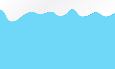 White melt drips or liquid sauce and milk drops. White liquid or melted chocolate drips, milk current paint.