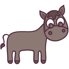 Fototapeta premium Donkey 