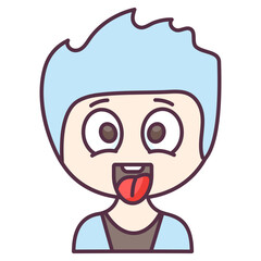 Obraz premium Crazy Boy 