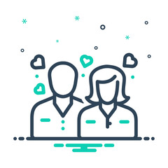 Mix icon for forever