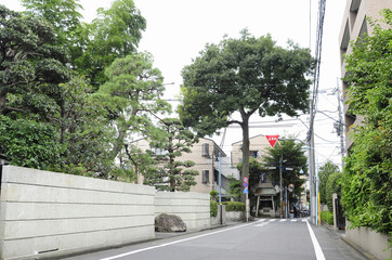 杉並区浜田山2丁目付近の住宅街