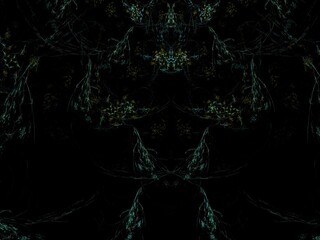 Imaginatory fractal background Image