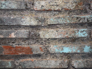 Background of old vintage, grunge brick wall